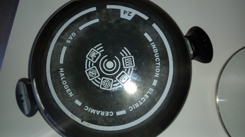 Faitout casserole ronde - ronde, noire