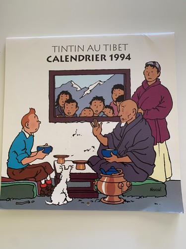Calendrier tintin 1994 - tintin,