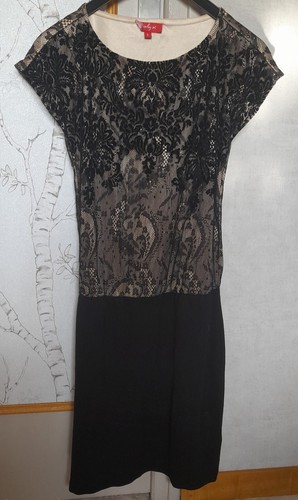 Robe noire rené derhy taille - derhy,