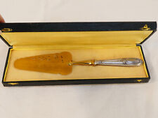 SOLID SILVER HANDLE PIE SHOVEL