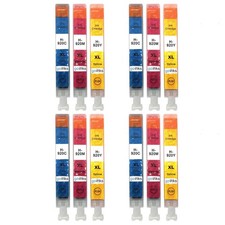 12 Couleur Cartouches d'encre