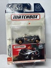 Matchbox 1/64 🇨🇵 Mini Cooper S Cabriolet # Serie Globe Travelers  de 2017