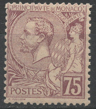 TIMBRE MONACO Année 1891