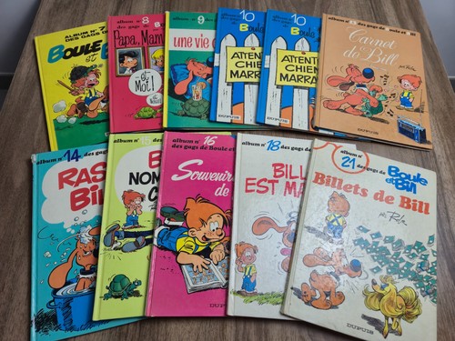 Lot boule bill roba - 11, bd