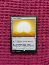 Lot N275 13 cartes magic the gathering terrains rares très bon état