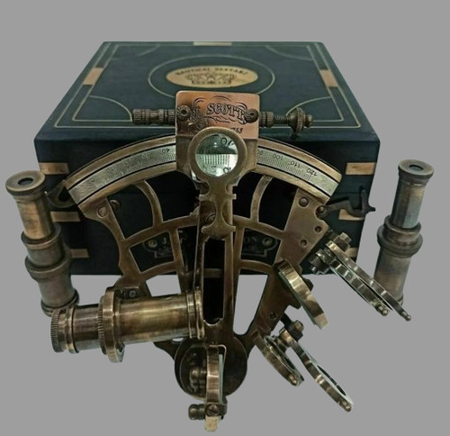 Ancienne boite scott sextant - boite,