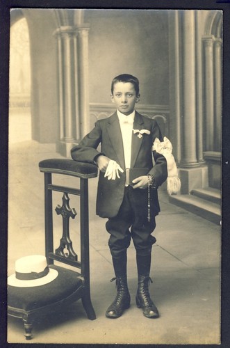 Cpa carte photo vers 1910 - carte,
