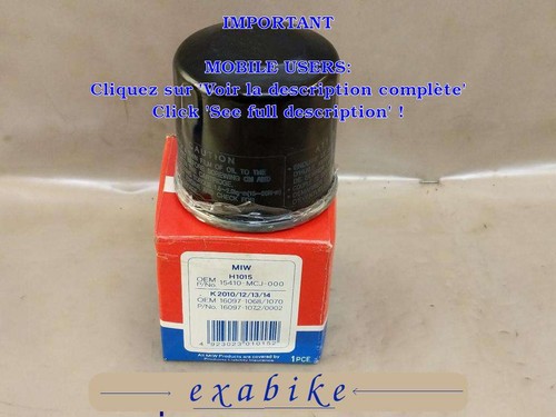 Filtre huile pour kawasaki w - kawasaki,