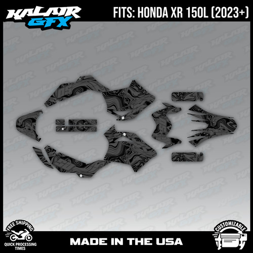 Graphics kit for honda - for, xr150l