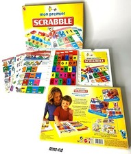 Mon Premier Scrabble - Jeu De Societe - Mattel - Vintage 