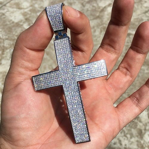 925 sterling silver - cross, big