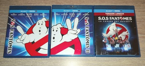 Lot blu ray sos fantômes - blu,