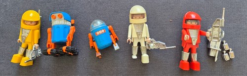 Rare lot playmobil playmospace - lot,