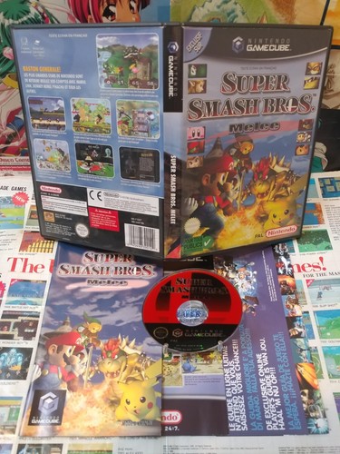 Game cube super smash - game,