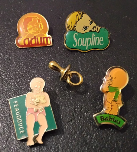 Pin lot 5 - pin’s, de