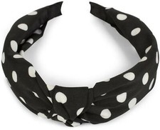 Serre-tête avec motif à pois