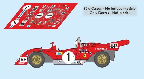 Autocollants ferrari 312 can - autocollants,