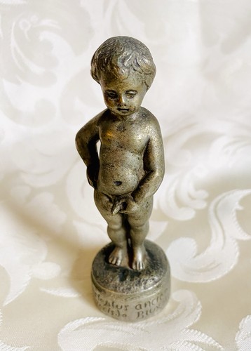 Ancien manneken pis bronze xix - ancien,