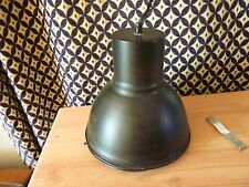 Lustre Maison du Monde metal industriel style usine luminaire TBE