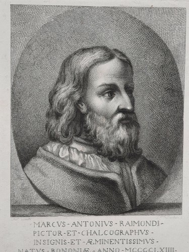 Marcantonio raimondi portrait - raimondi,