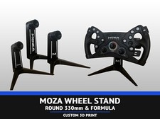 MOZA WHEEL STAND - 3D printed - 330mm circle wheel and Formula/GT style