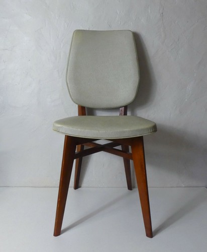 Chaise vintage pieds compas - vintage,