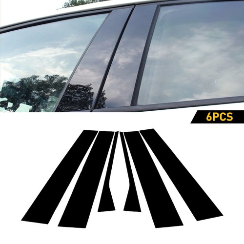 6pcs black pillar posts - us,