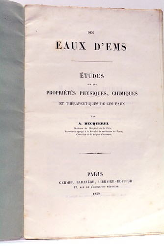 Livre ancien sciences des eaux - sciences,