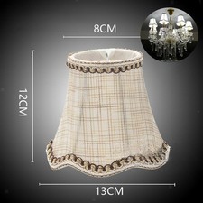 Abat-jour de lustre en tissu
