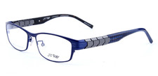 Lunettes de vue en titane bleu