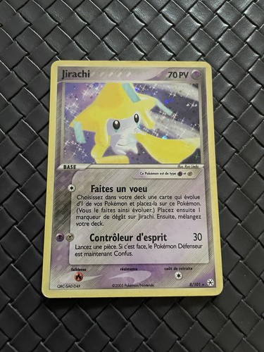 Carte pokémon jirachi 101 - carte, 8/101