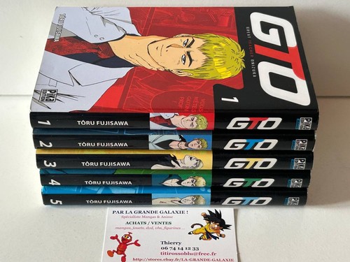 Lot manga découverte gto - lot,