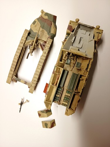 Maquette montée semi - 1/35,