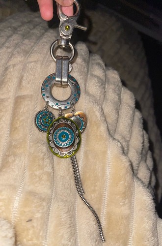 Breloque pendentif rond