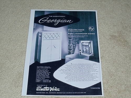 Electro voice 1953 - electro-voice, ad,