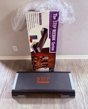 ORIGINAL REEBOK AEROBIC EXERCISE STEP PLATFORM WITH 6", 8" AND 12" RISERS