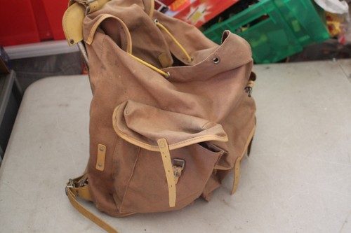 Ancien authentique sac dos - sac, a