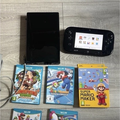 Nintendo wii noire pal - u,