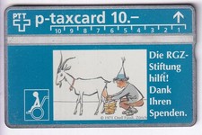 EUROPE  TELECARTE / PHONECARD .. SUISSE 10FRCH L&G 329LPRIVEE CHEVRE COAT