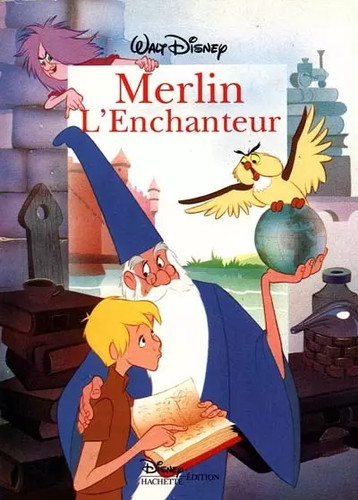 Merlin enchanteur disney - l'enchanteur.,