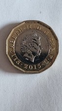 2015 £1 coin trial piece genuine NOT FILLER.