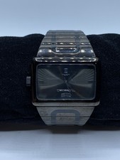 Vestal 44mm WR 100m Black Quartz Men's Watch 195g