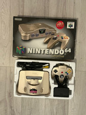 Console NINTENDO 64 N64 Gold Édition Limitée  Boîte Japon + 5 Jeux 