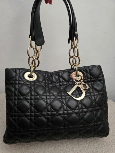 Sac main cuir dior soft - à,