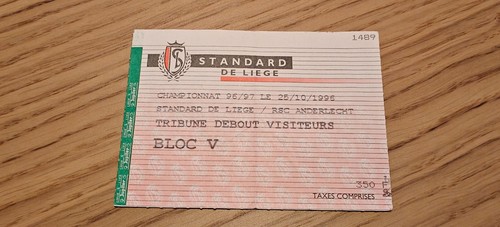 1996 liege standard ticket - standard,