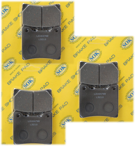 Front rear brake pads - pads, fit