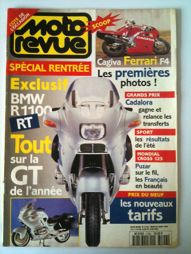 3196 moto revue cagiva - n°3196,