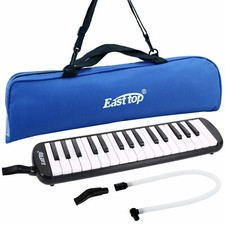 EASTTOP 32 Keys Melodica Soprano Melodica Instrument Air Piano Keyboard Soprano