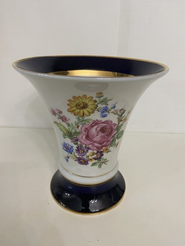 Vaso royal dux blu cobalto - dux,