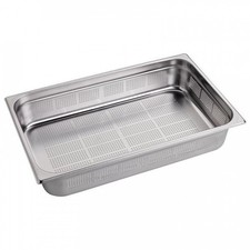 Bac inox perforé GN 1/1